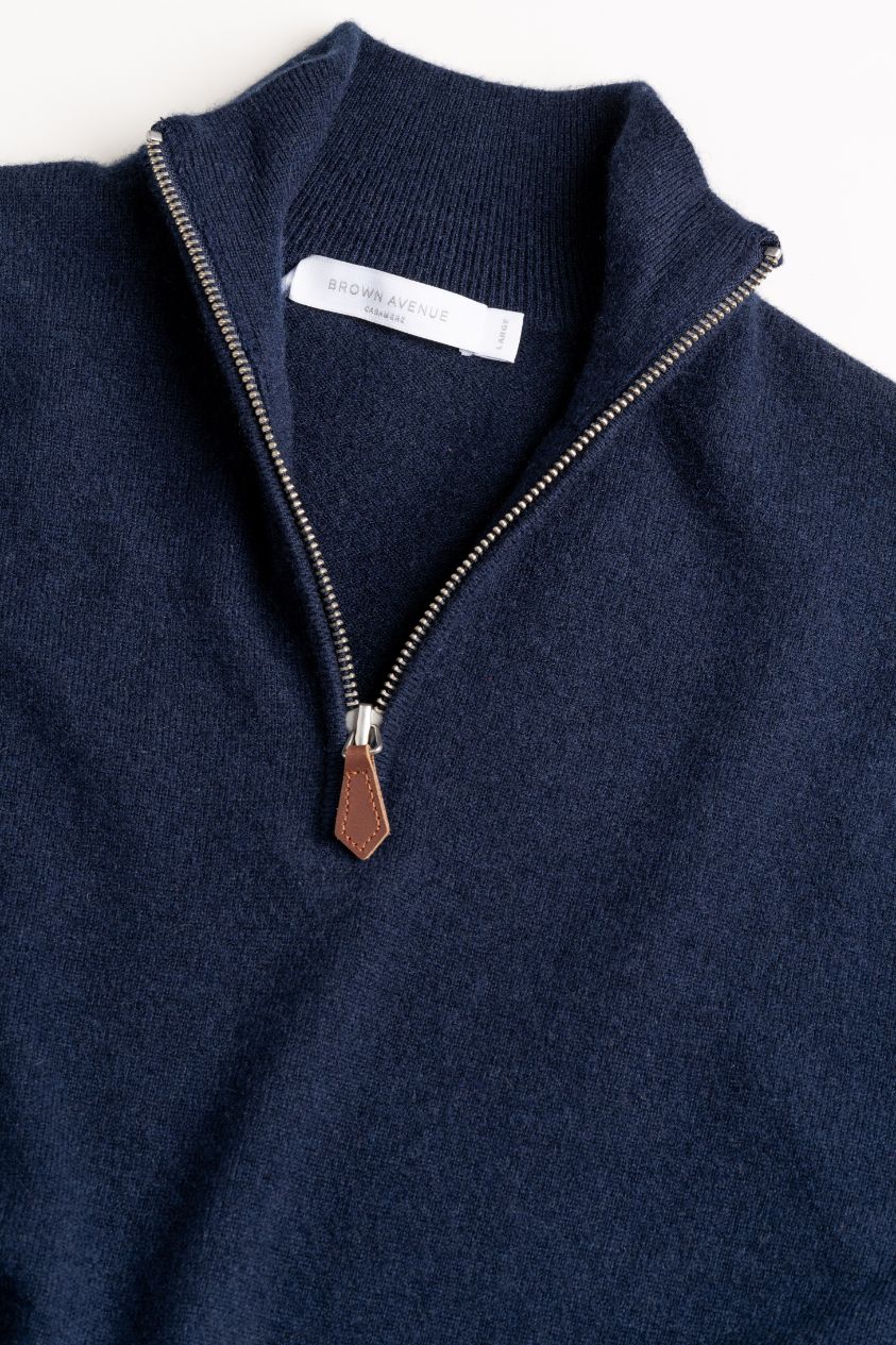 Half Zip Sweater Navy