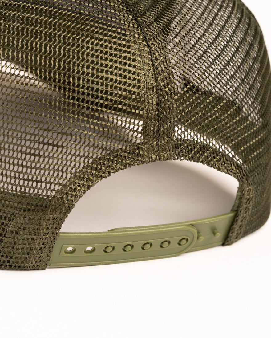 BA Logo Cap - Khaki Green