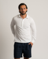 Cotton Polo Piké Shirt - White