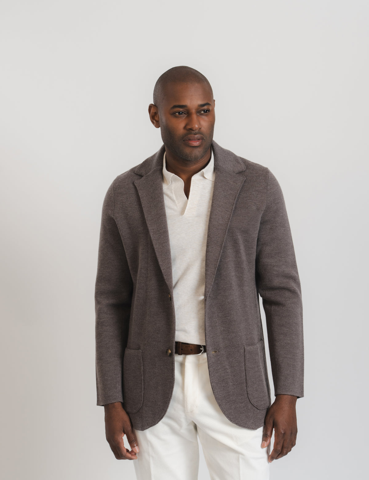 Cashfeel Merino Kavaj - Brun