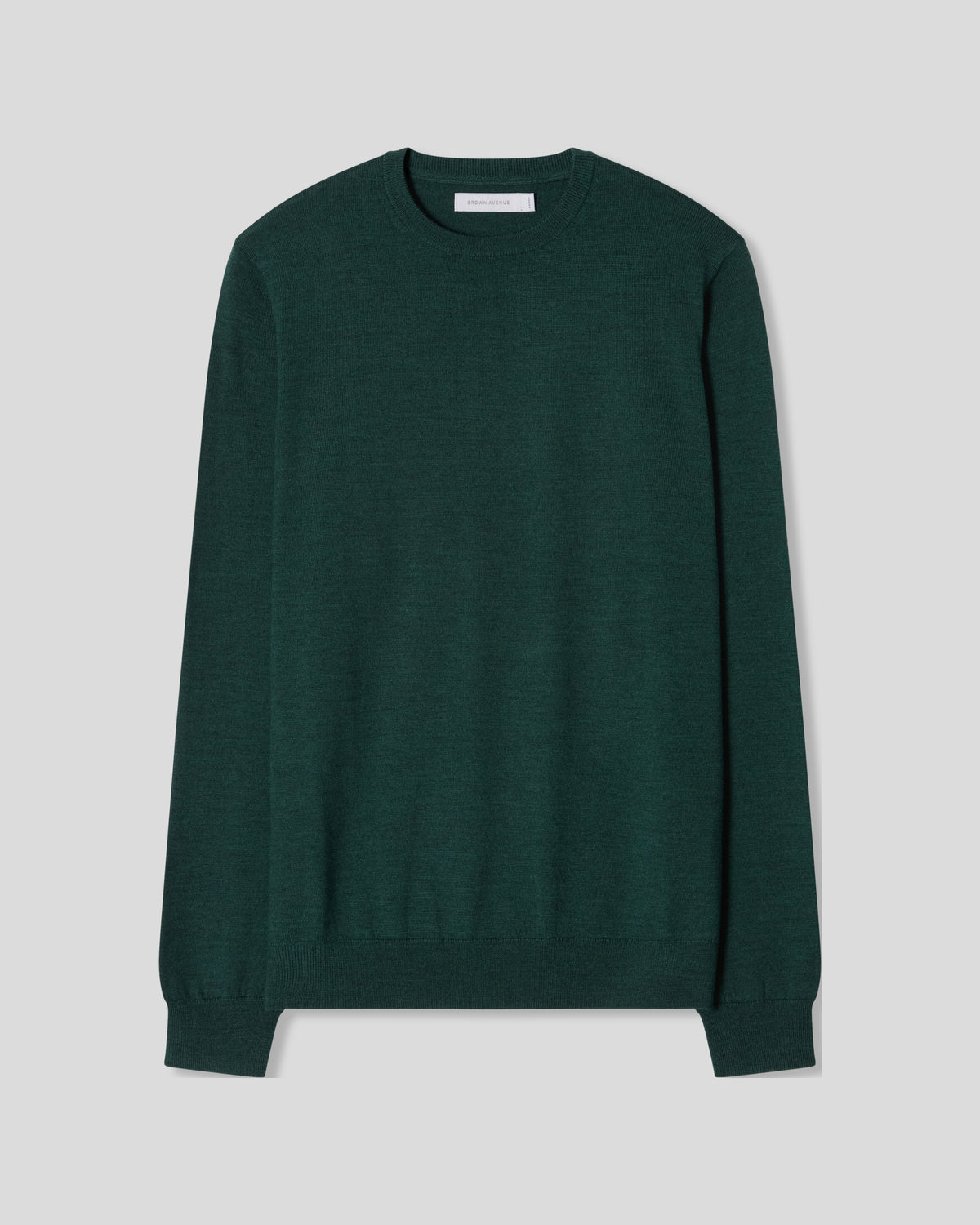 Cashfeel Merino Crewneck - Green