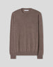 Cashfeel Merino Crewneck - Brown