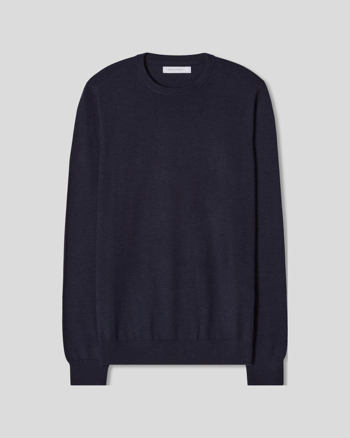 Cashfeel Merino Crewneck - Navy