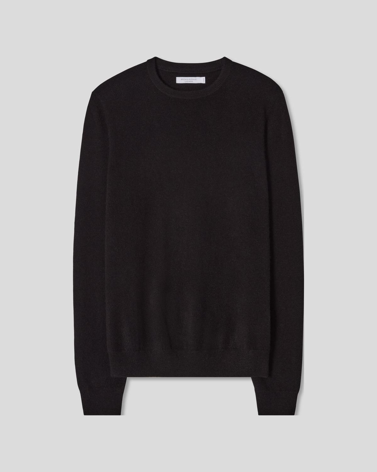 Royal Cashmere Crewneck - Svart