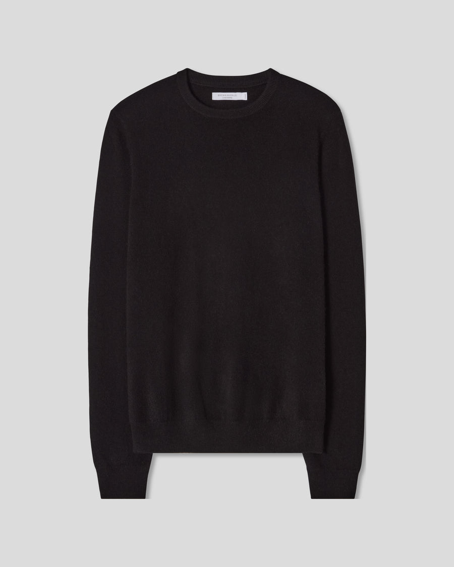 Royal Cashmere Crewneck - Black