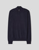 Cashfeel Merino Half Zip - Navy