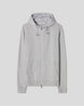 Knitted Hood Jacket - Grey