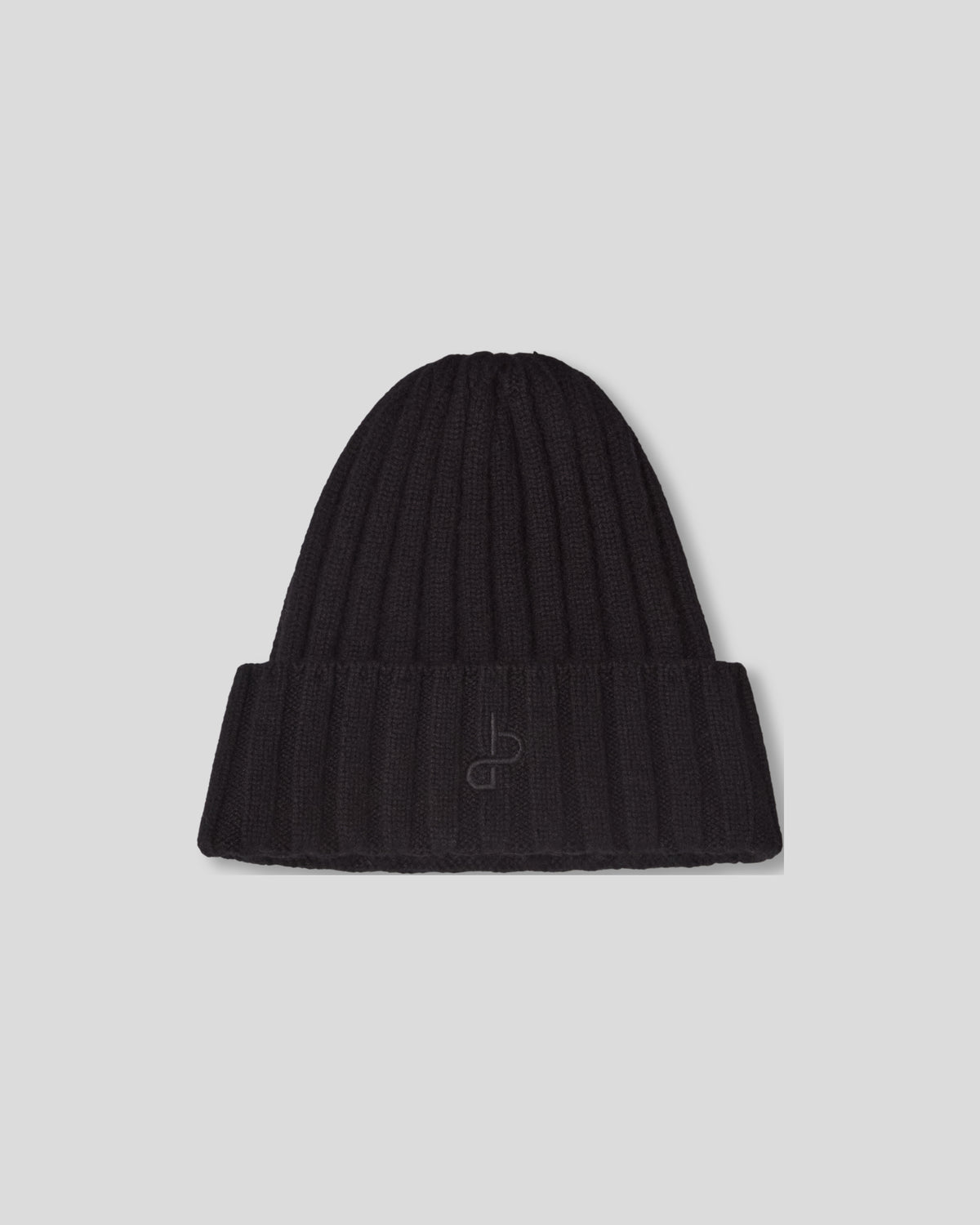 Ribbed BA Beanie - Black