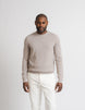 Cashfeel Merino Crewneck - Taupe