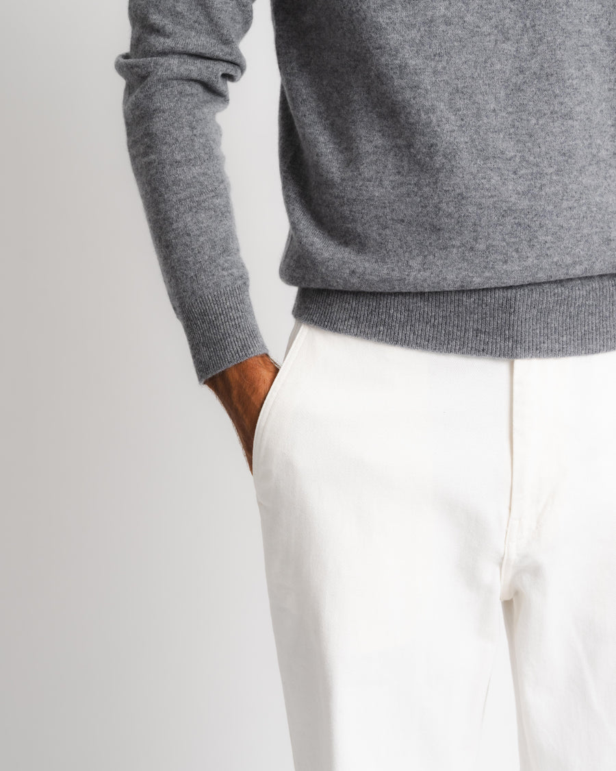 Royal Cashmere Crewneck - Dark Grey