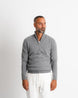 Wool Cashmere Half zip - Grey