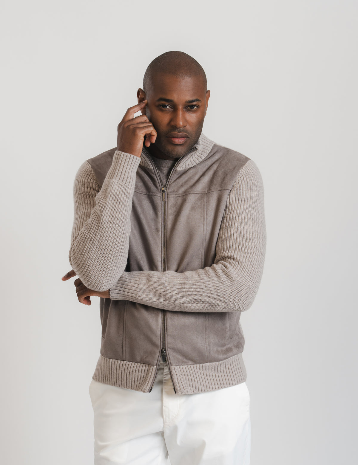 Mocka Cardigan - Taupe