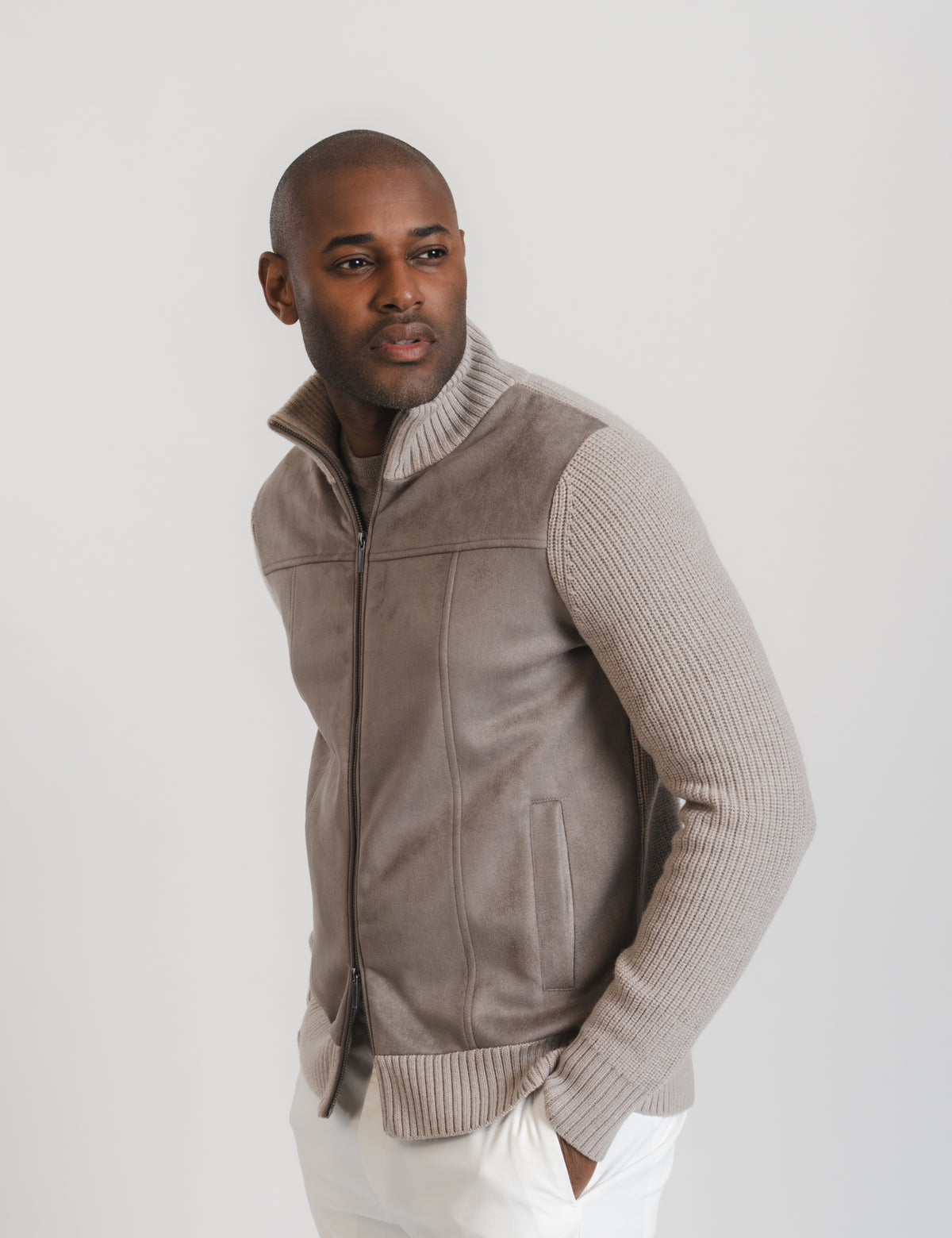 Mocka Cardigan - Taupe
