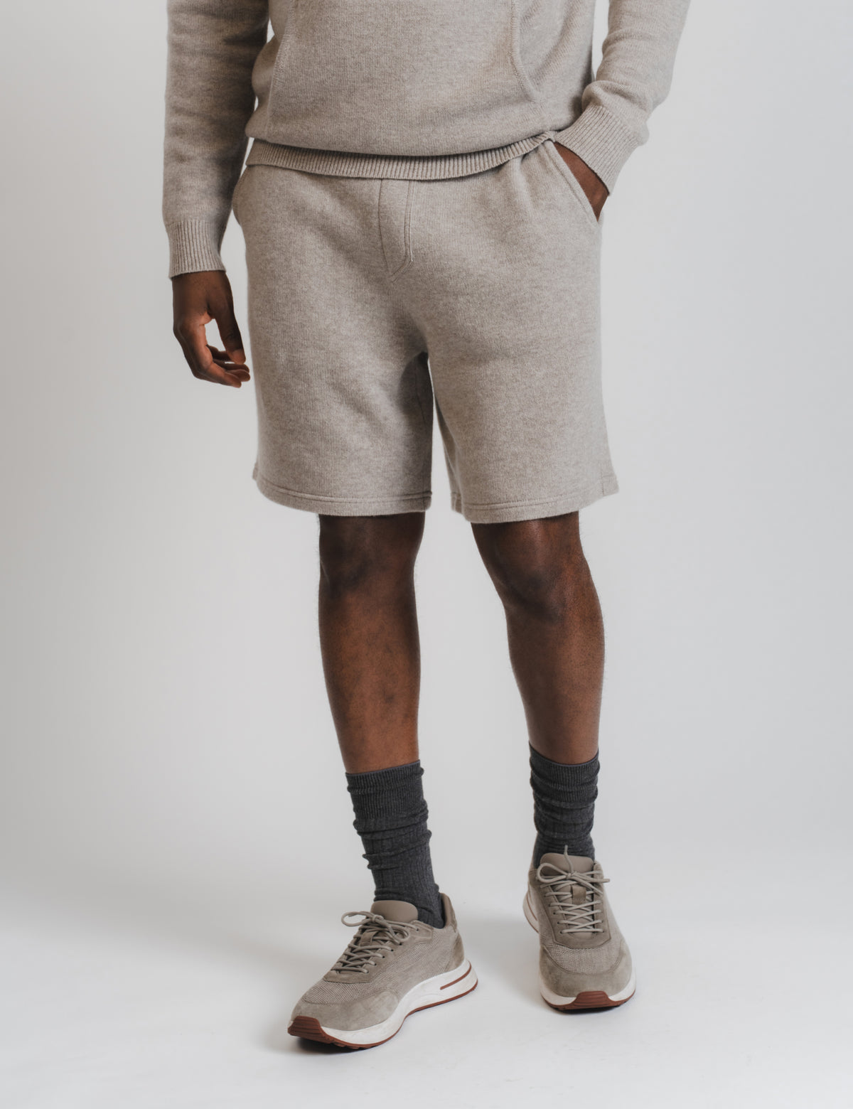 Kashmir Shorts - Greige