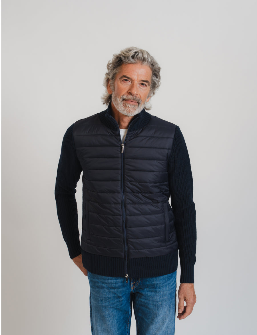 Sport Cardigan - Navy
