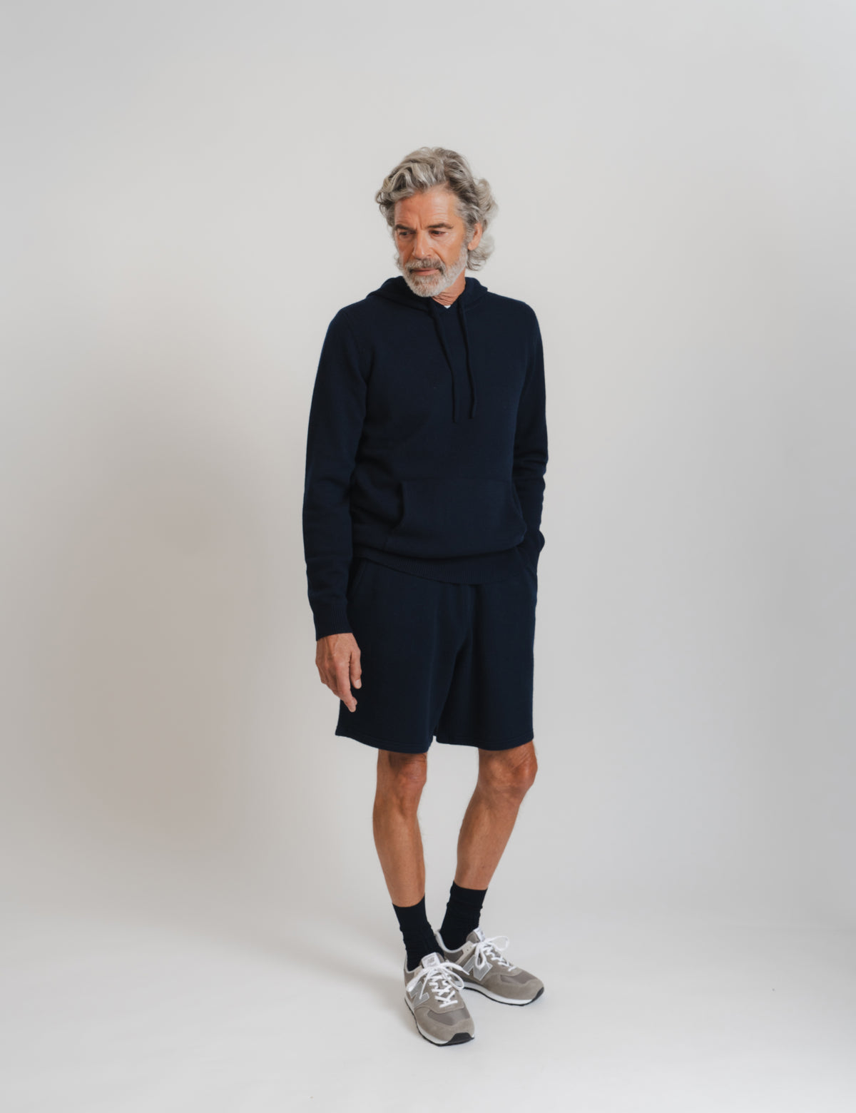 Kashmir Shorts - Marinblå