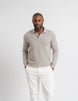 Wool Cashmere Polo - Greige