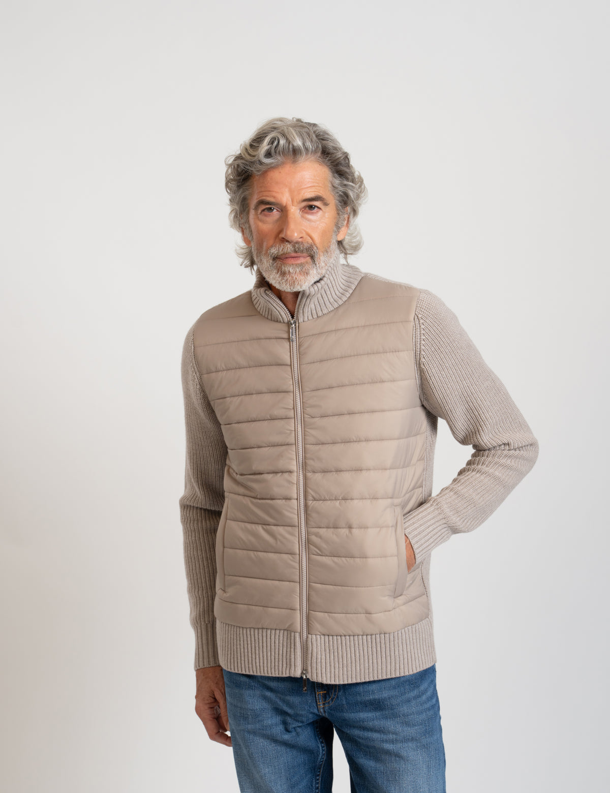 Sport Cardigan - Sand