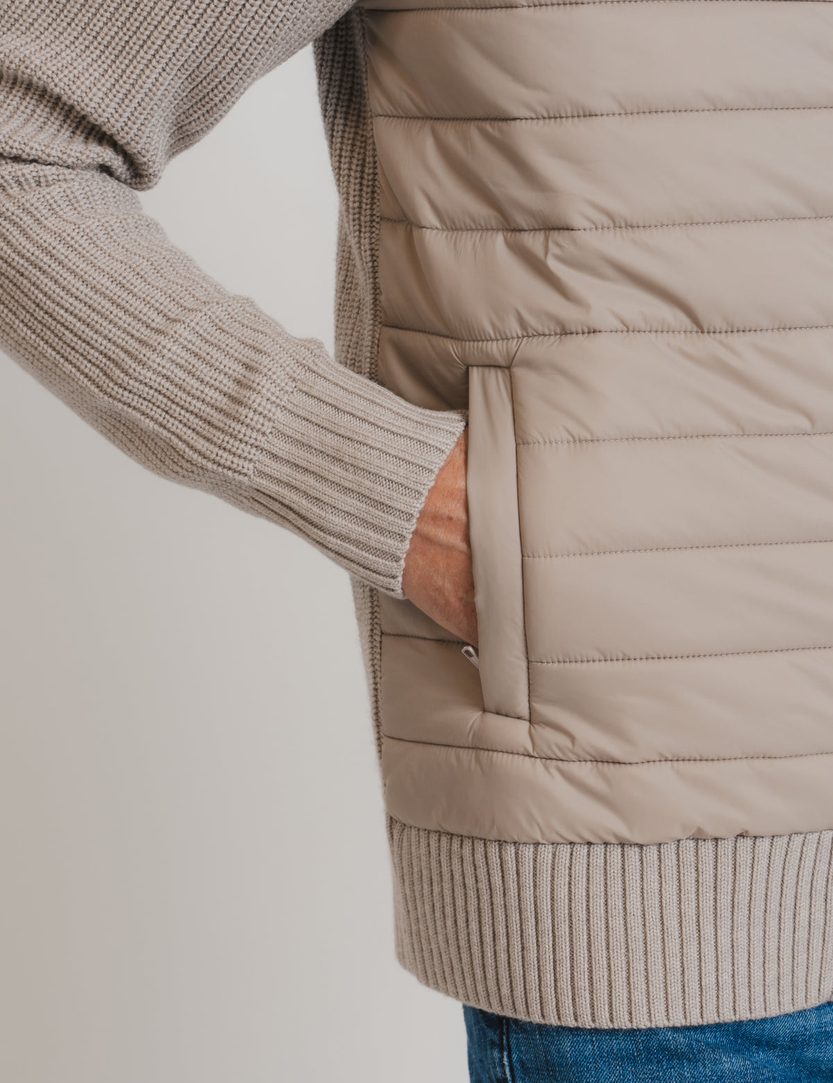 Sport Cardigan - Sand