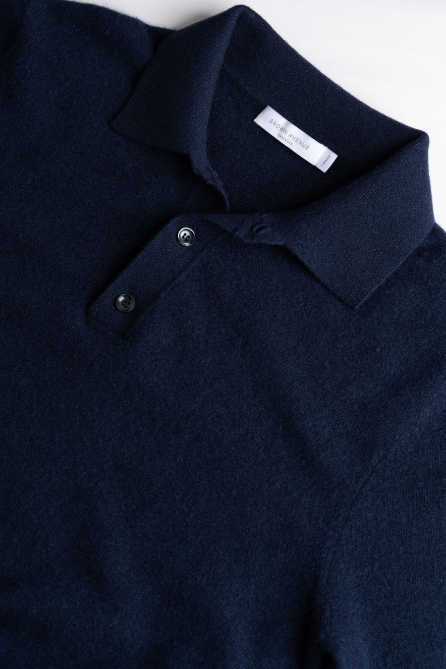 Polo Shirt Sweater - Navy