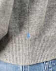 Polo Shirt Sweater - Grey