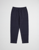 Cotton Knitted Pants - Navy