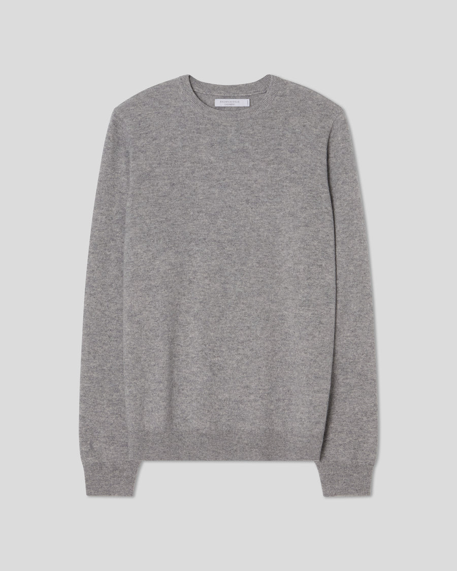 Royal Cashmere Crewneck - Grey