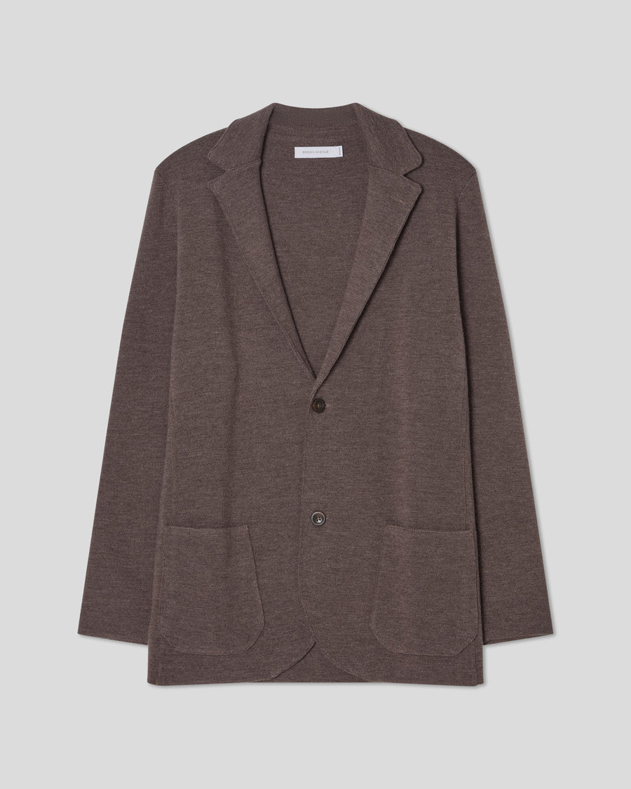 Cashfeel Merino Kavaj - Brun