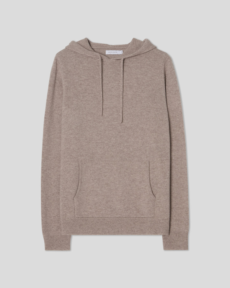 Kashmir Hoodie - Greige