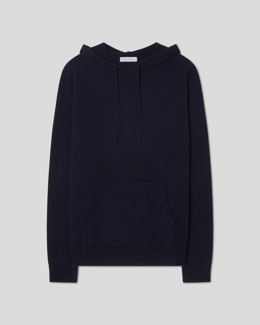 Cashmere Hoodie - Navy