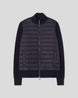 Sport Cardigan - Marinblå