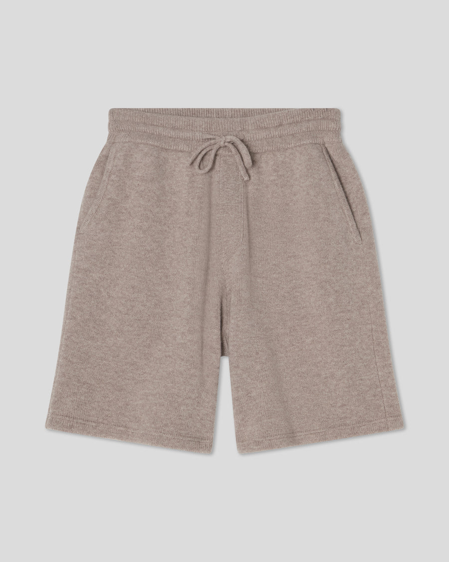 Cashmere Shorts - Greige
