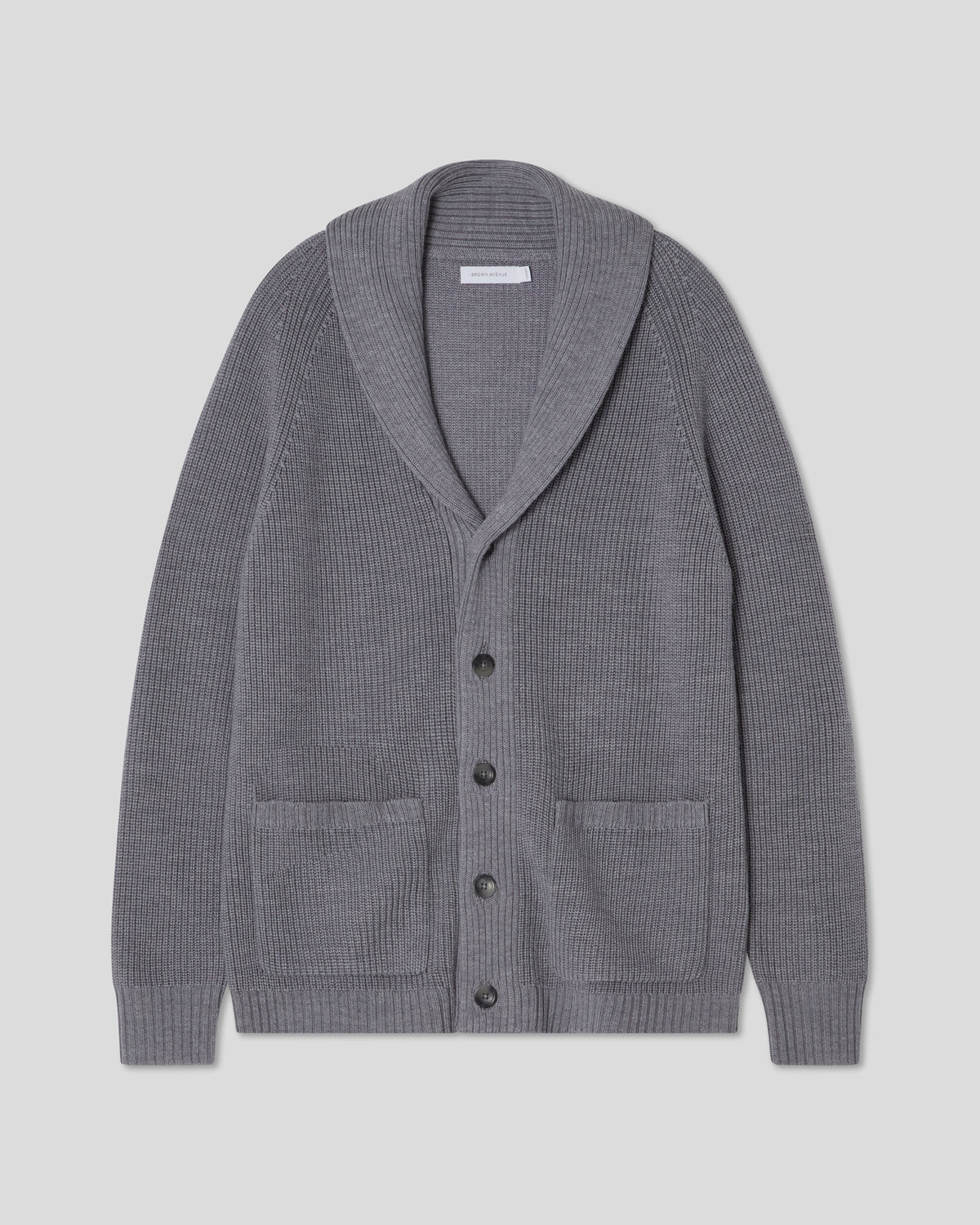 Shawl Cardigan - Grå