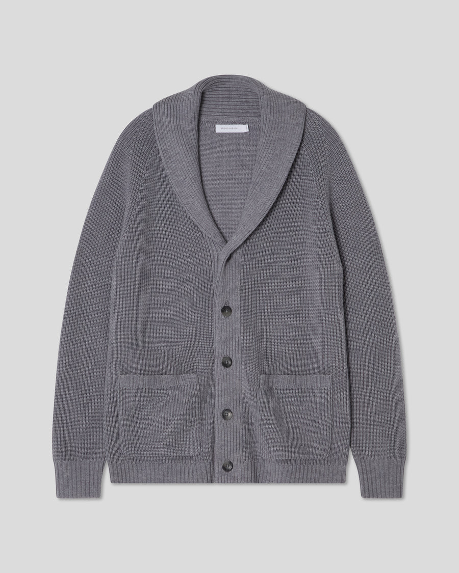 Shawl Cardigan - Grey