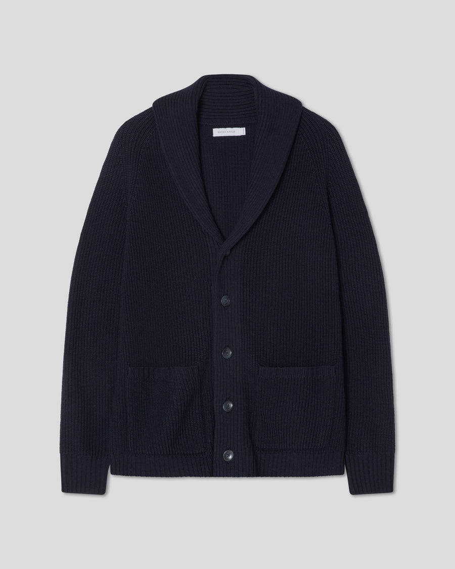 Shawl Cardigan - Navy