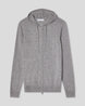 Royal Kashmir Zip Hoodie - Grå