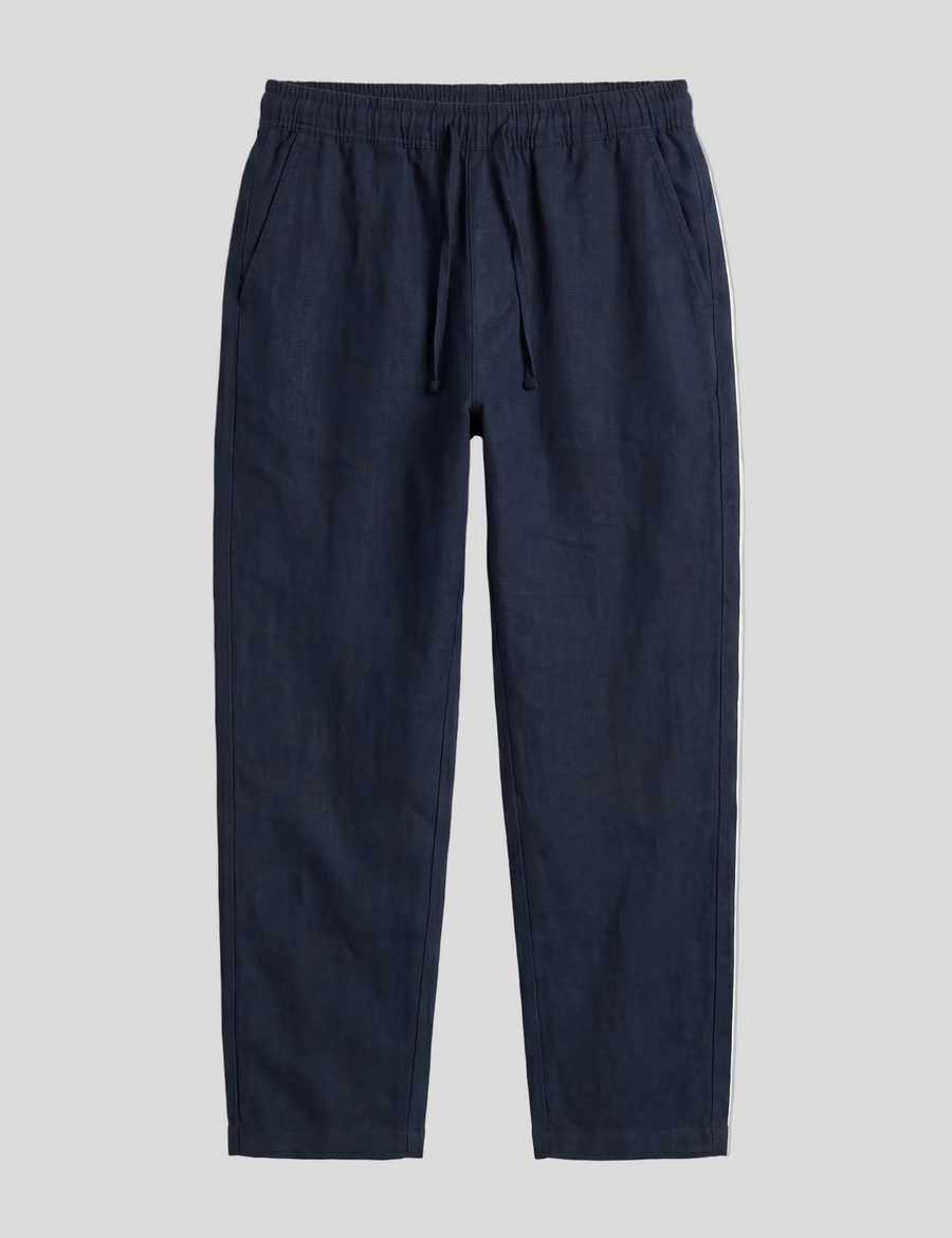 Linen Pants - Navy