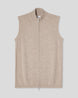 Kashmirväst - Taupe