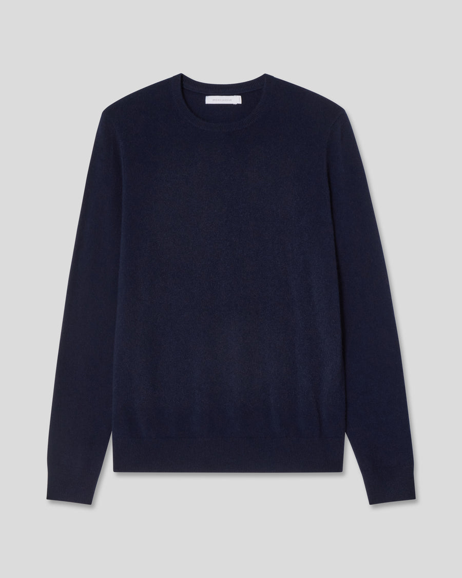 Royal Cashmere Crewneck - Marinblå